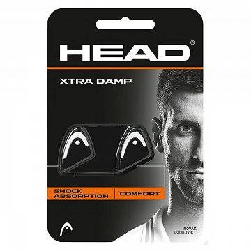 Head Xtra Damp Black / White 2 szt.